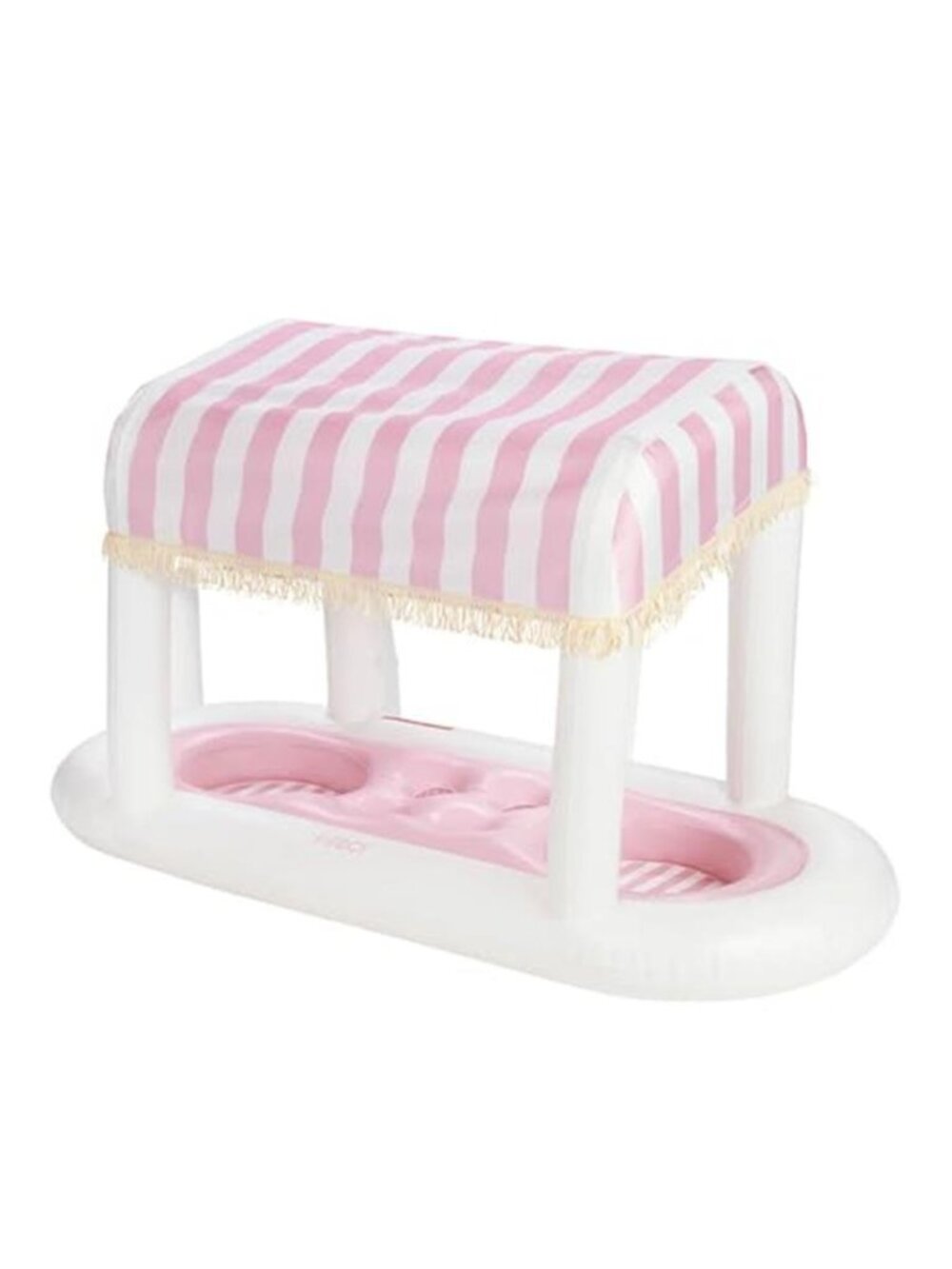 Pink Cabana Drink Station Pool Float Party Cooler Ice Bucket Summer Decor